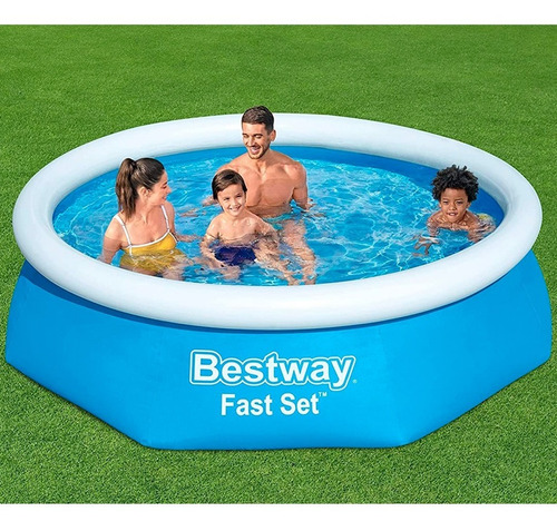 Pileta Inflable Bestway 57450 Fast Set 1880lts 244x61cm