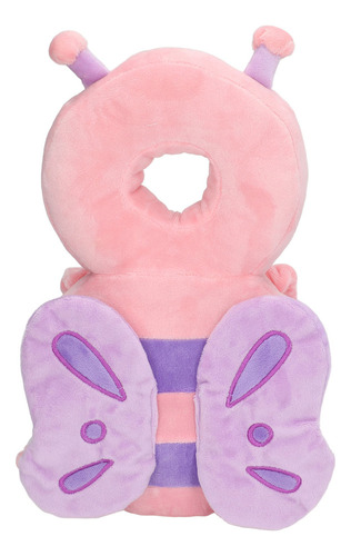 Mochila Protectora Cabeza Bebé Rosa, Cojín Seguro Para