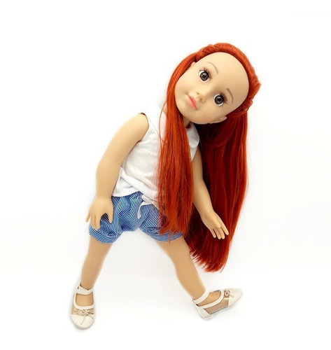Imagen 3 de 10 de Witty Girls Noa Muñeca 45cm /18 PuLG Original American Pre