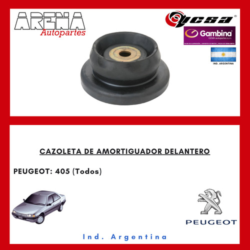 Cazoleta Peugeot 405 Delantera (todos) - I234