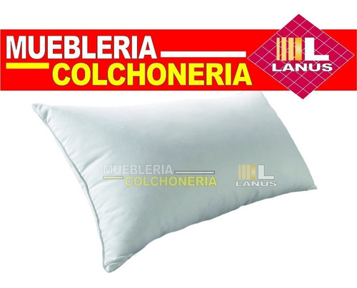 Almohada Cannon Vellón 70x40 Algodón Lavable Antialérgica