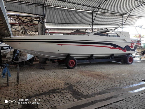 Lacha Intermarine Excalibur 45 C/ 2 Caterpillar Ano 1996