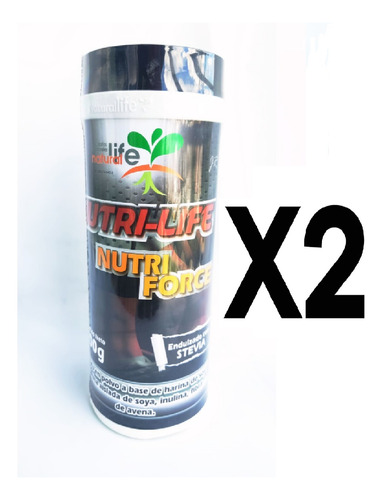 X 2 Nutri Life-nutri Force De 700 - Unidad a $32500