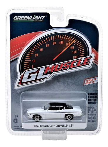  Chevrolet Chevelle Ss 1969 - Muscle Car - Greenlight 1/64