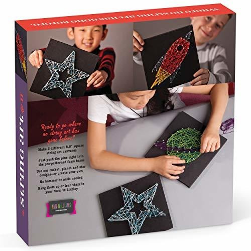 Arañas Craft-tastic Diy String Art - Kit De Manualidades P