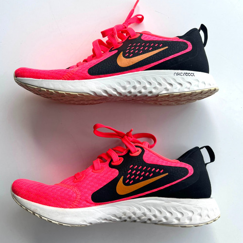 Zapatillas Nike React Mujer - Impecables T 37 (Usado)