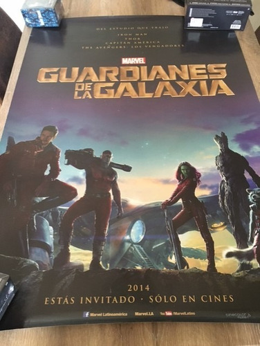 Afiche Poster Original Cine Guardianes De La Galaxia