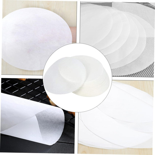 Papel De Horno Redondo Siliconado 12cm Resistente Calo 500u