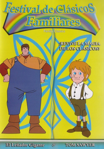 El Leñador Gigante & Tom Sawyer Pelicula Animada Dvd