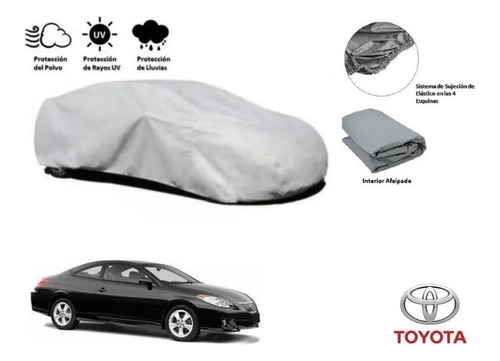 Cubierta Funda Cubreauto Afelpada Toyota Solara Coupe 2006