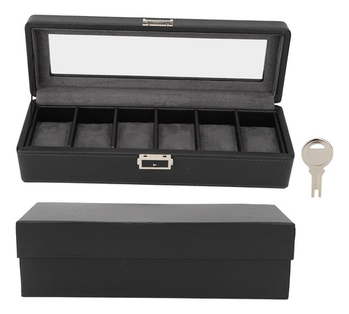 Reloj Para Joyas, 6 Compartimentos, Parte Superior De Crista