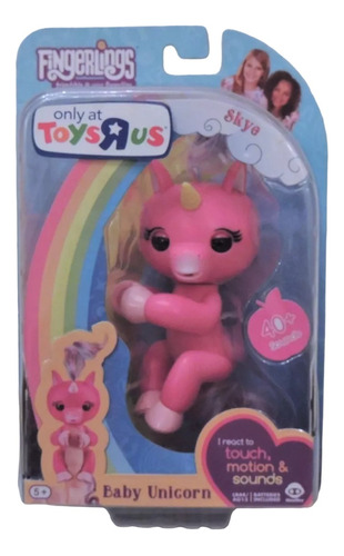 Wow Wee Fingerlings Unicornio Skye De Toys Rus  Interactiva!