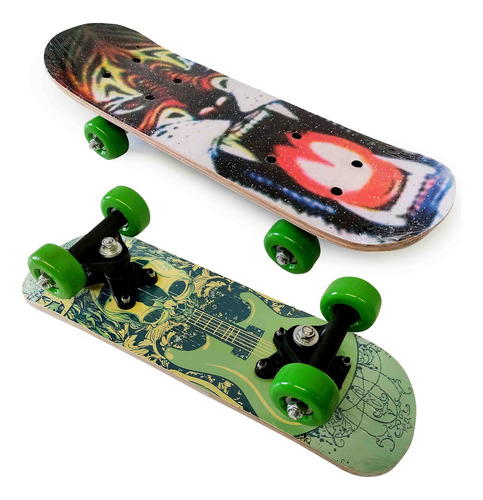 Patineta Skate Infantil Chica 2 A 4 Años 42 X 12 Cm - 10406 Tigre
