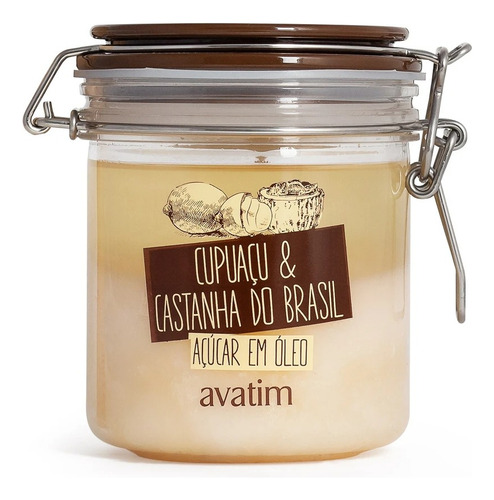 Açúcar Em Óleo Cupuaçu & Castanha Do Brasil 500g - Avatim