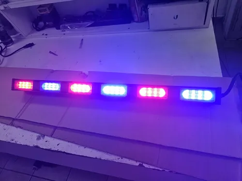 Coctelera Hella, Led Rojo Azul. (Usado)
