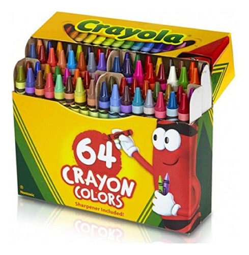 Crayola Juego De Crayn, 3-5/8 Pulgadas, Permanente/impermeab