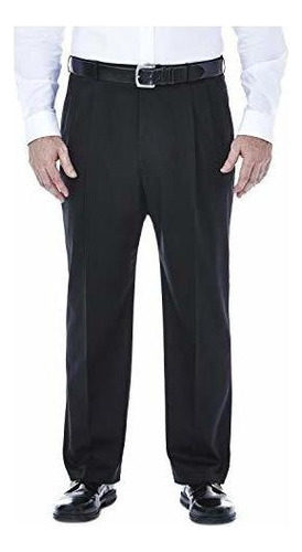 Pantalon De Corte Clasico Para Hombre De Gran Altura Sin Hie