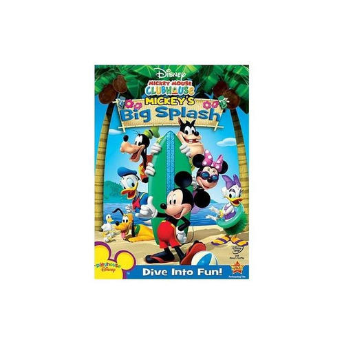 Mickey Mouse Clubhouse Mickey's Big Splash Full Frame Dvd