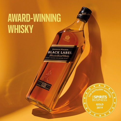 Imagen 5 de 10 de Whisky Johnnie Walker Black Label 12 Años 750ml