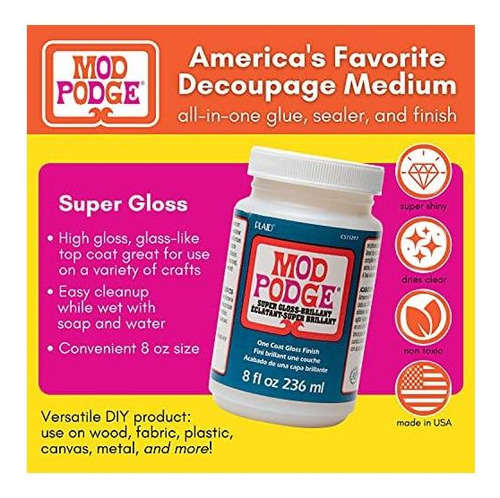 Mod Podge Super Gross Gloss (8 Onzas), Cs