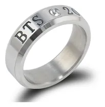 Comprar Anillo Bts Bangtan Boys Kpop Coreano Acero Titanio Con Fecha