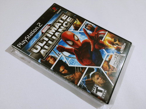 Lote Marvel Ultimate Alliance 1 & 2 Playstation 2 Original! (Reacondicionado)