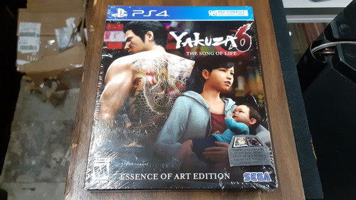 Yakuza 6 The Song Of Life Completo Play Station 4,excelente