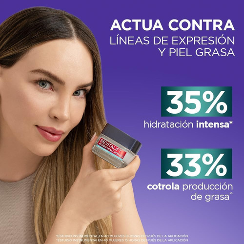 Crema Facial L'oréal Revitalift Día Ácido Hialurónico Todo Tipo De Piel Día/noche