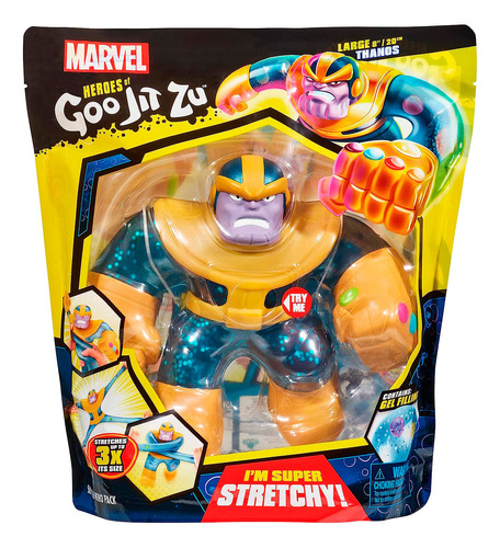 Thanos Goo Jit Zu Marvel Gigante 20cms Super Elástico