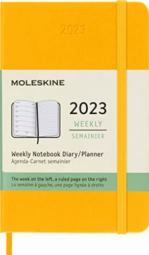 Moleskine Agenda Semanal Clásica De 12 Meses 2023, Tapa