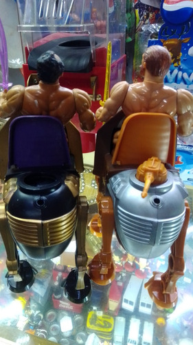 Heman Figura Fisto Con Stridor Y Jitzu Con Night Stalker 80s (Usado)