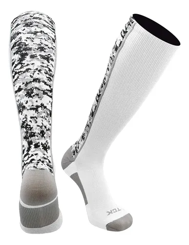 Tck Digital Camo Otc Calcetines (blanco, Pequeño).