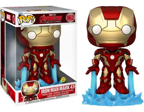 Avengers 962 Iron Man Mark 43 Glows In The Dark  26cm Funko