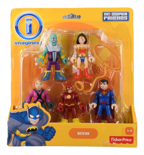 Fisher Price Imaginext Dc Super Friends Heroes & Villains (Usado)