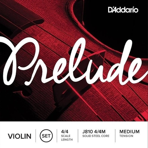 Encordoamento Daddario Prelude J810 P/ Violino 4/4