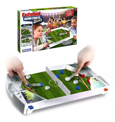 Brinquedo Mini Mesa Jogo Futebol Game Meninos 39cm Divertido