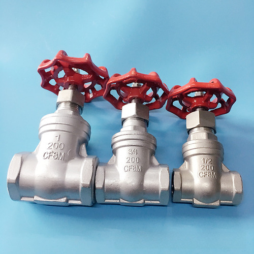 Material 304 Dn32 - Válvula De Compuerta De Acero Inoxidable
