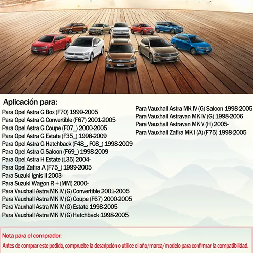 Qp Palanca Direccionales Para Vauxhall Astravan Mk Iv V