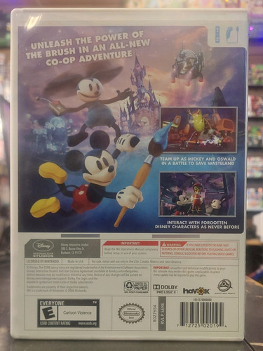 Epic Mickey 2 The Power Of Two Wii Fisico (Reacondicionado)
