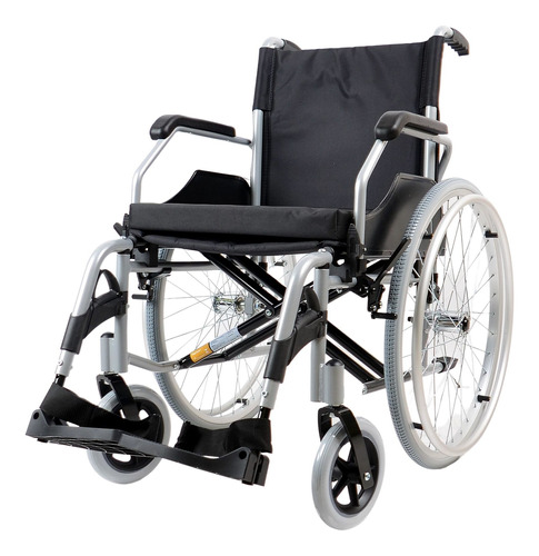 Cadeira De Rodas Dobrável Alumínio 120kg T48 D600 Dellamed