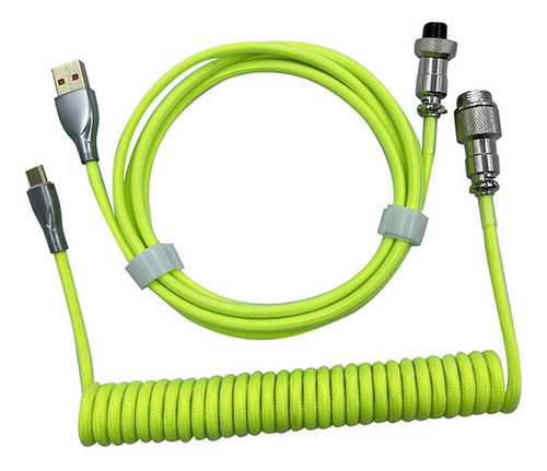 Cable De Bobina Usb De 1,8 Verde (el Nuevo) Verde (el Nuevo)