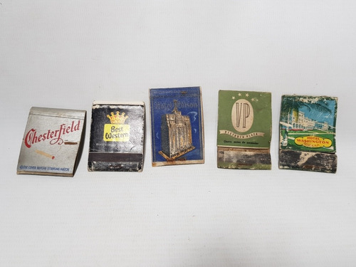 Imagen 2 de 10 de Antiguas Cajas Fósforos Lote X 14 Mag 57560