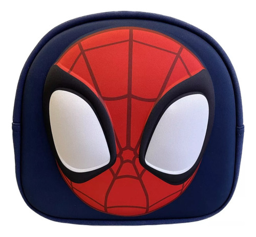 Mochila Pre-escolar 3d Spiderman Spidy Con Arnes Antiperdida