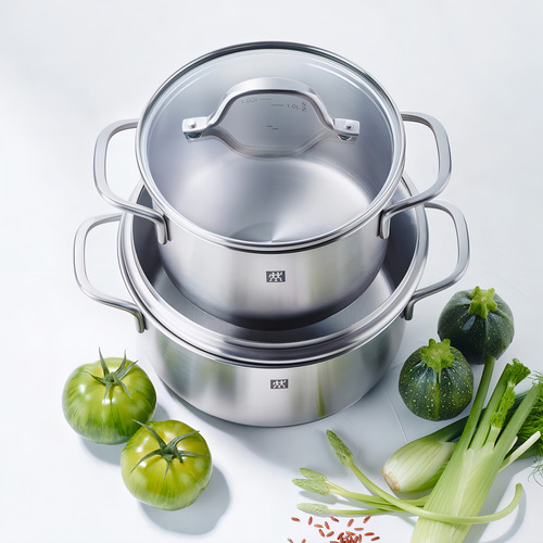 Zwilling Flow - Juego De Utensilios De Cocina De 5 Piezas, . Color Multicolor (silber)
