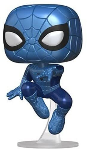 ¡funko Pop! Marvel: Pide Un Deseo - Spider-man (metálico)