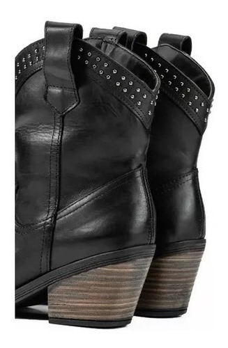 Botas Texanas Clásicas Mujer Caña Media Cuero Savage Gz90