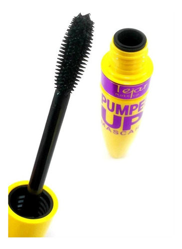 Maquillaje Mascara De Pestañas Negra Pumped Up De Tejar