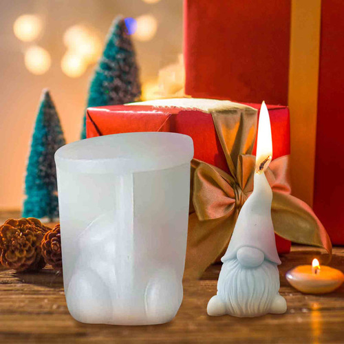Envase Para Velas Enano, Sin Rostro, Con Forma De Anciano, H