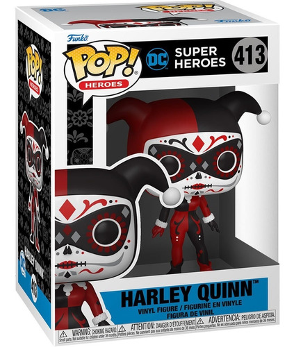 Harley Quinn 413 Funko Pop Dia De Los Dc Nuevo Original