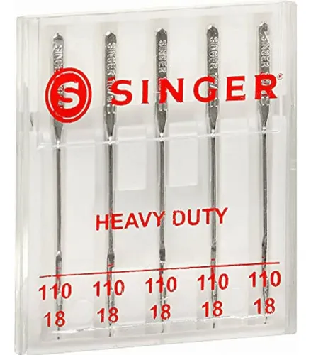 Singer 04734 Agujas Para Máquina De Coser, 5 Unidades